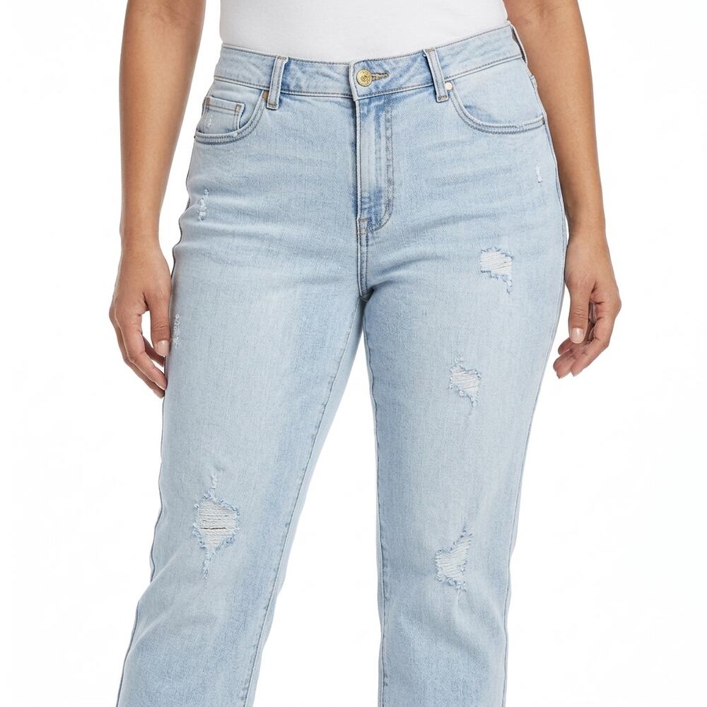 NWT Seven7 Jean Weekend Slim Fit Straight Leg Jeans Women Size 16